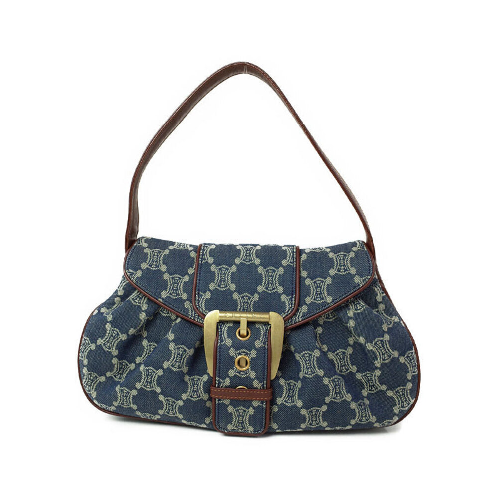 Celine Paris Macadam Shoulder Bag